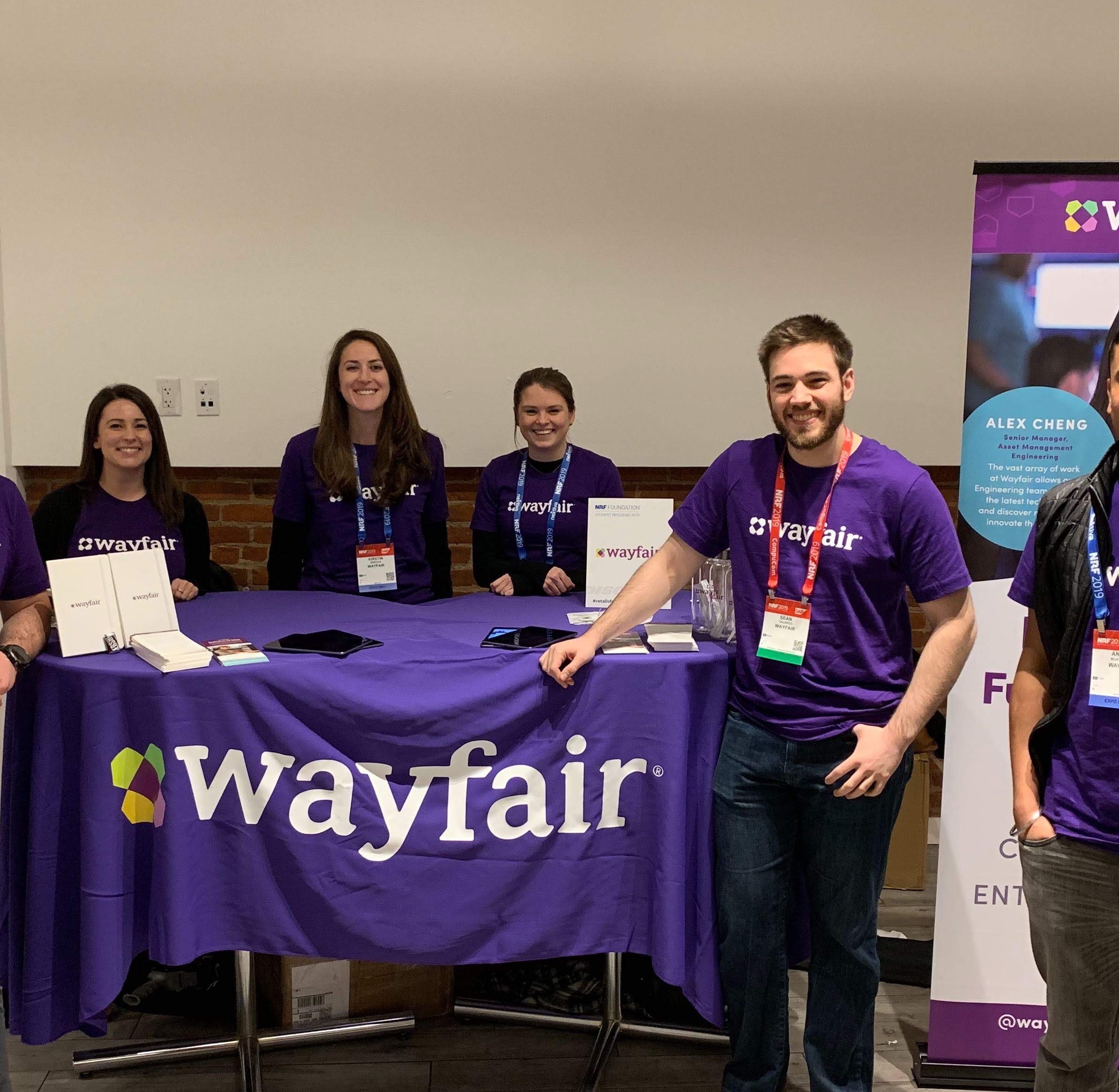 wayfair career booth